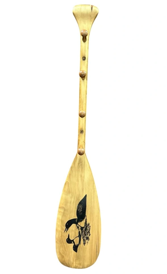 Upper Canada Paddle Company Paddle Coat Rack Loon Art 3ft. - photo 4