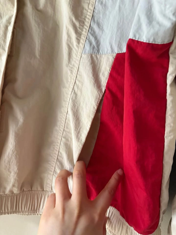 Color Block Windbreaker Jacket - photo 3