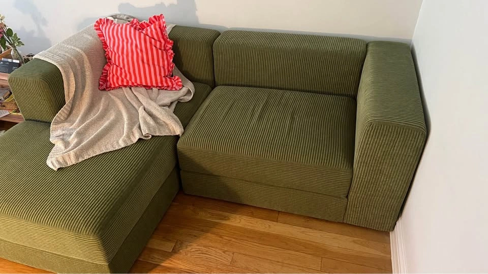 IKEA Jattebo Green Sectional Couch - photo 2