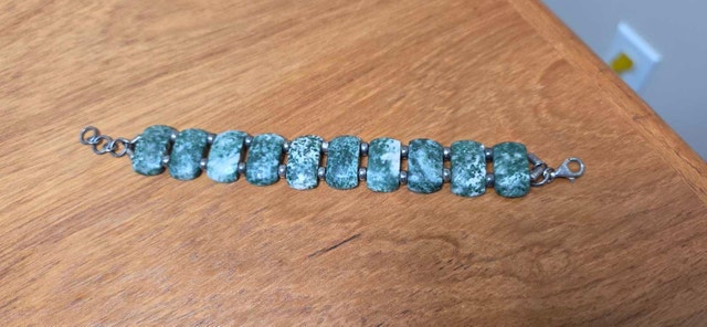 Sterling Silver 925 Agate Bracelet - photo 4