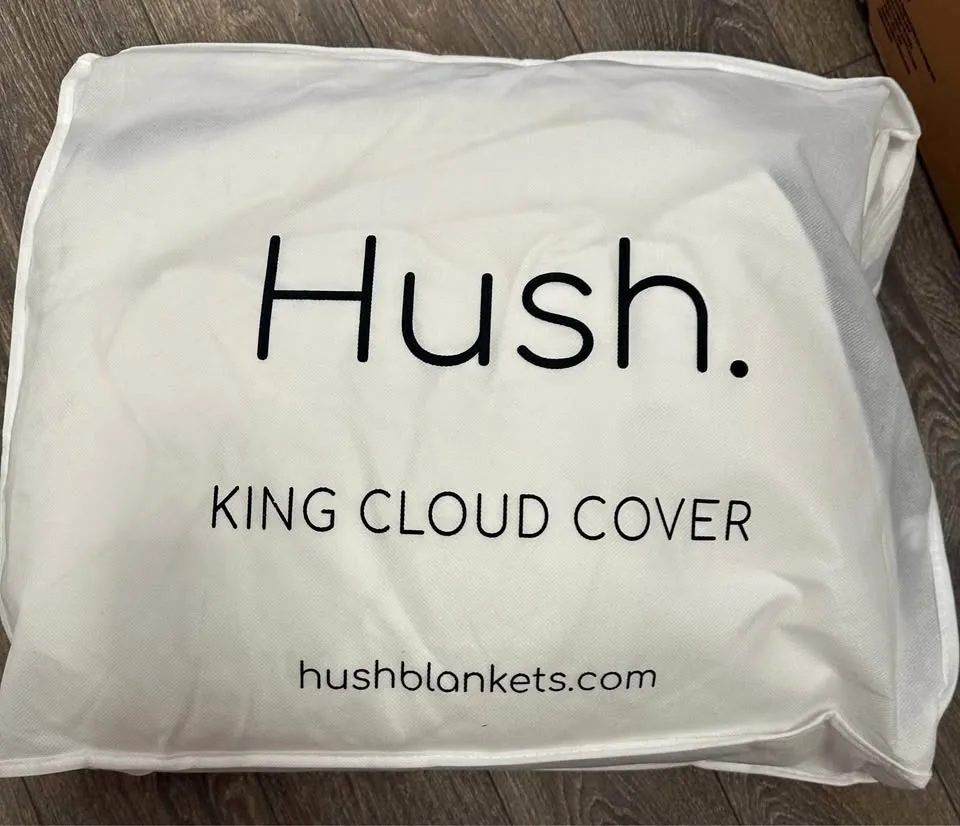 HUSH king classic cover 90 x 90 white thumbnail