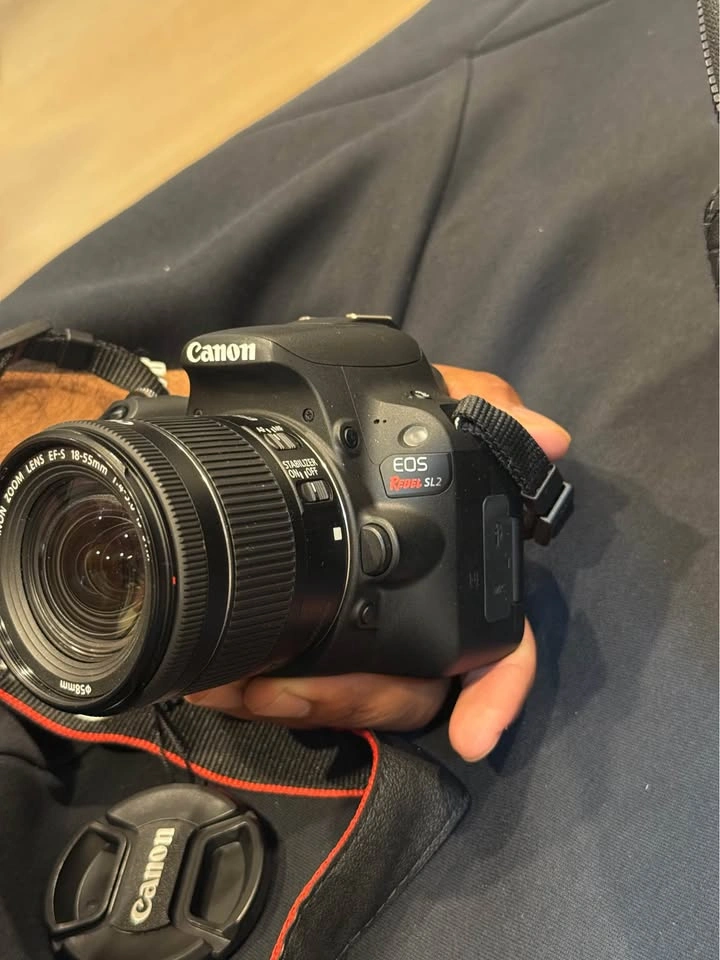 Canon DSLR Camera SL2 Kit with Bag Charger Remote - photo 5