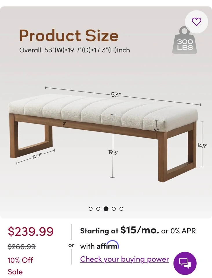 Multi Use Bench - photo 2