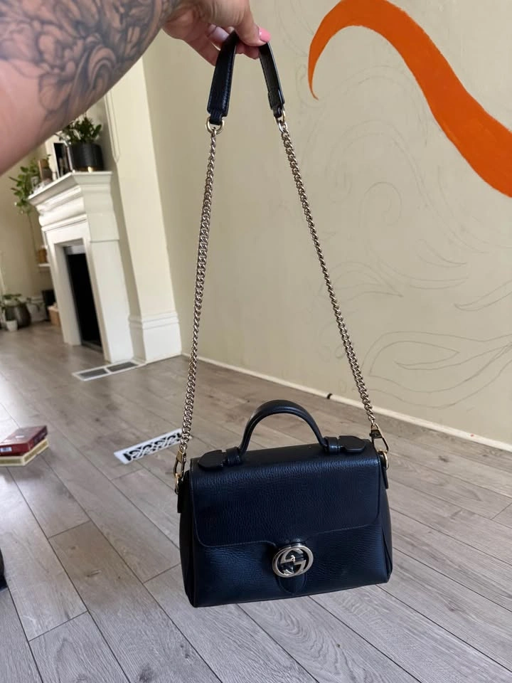 Gucci top handle & shoulder strap - photo 4