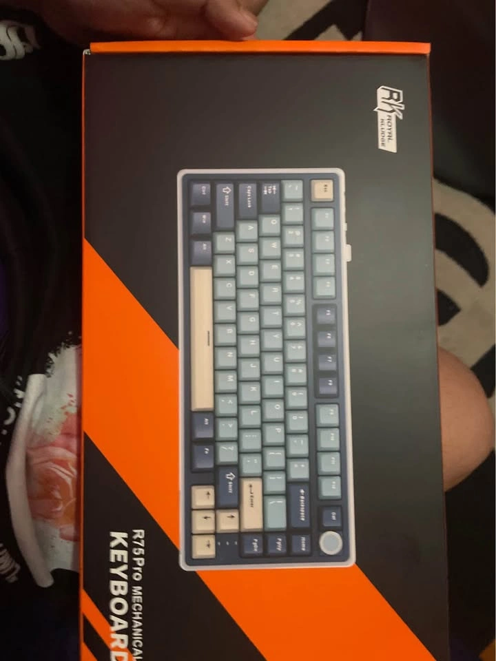 Unused creamy keyboard 75% wireless - photo 2