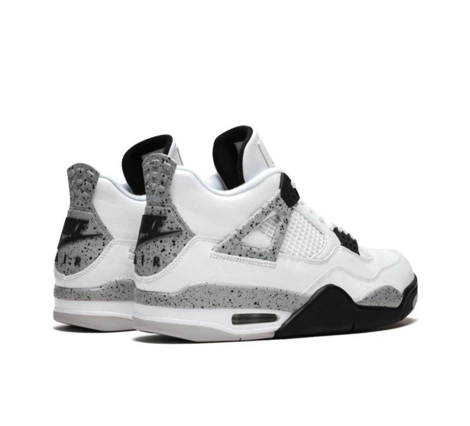 Jordan 4 White Cement | Box + Extra Laces Included | $110 Firm - photo 4