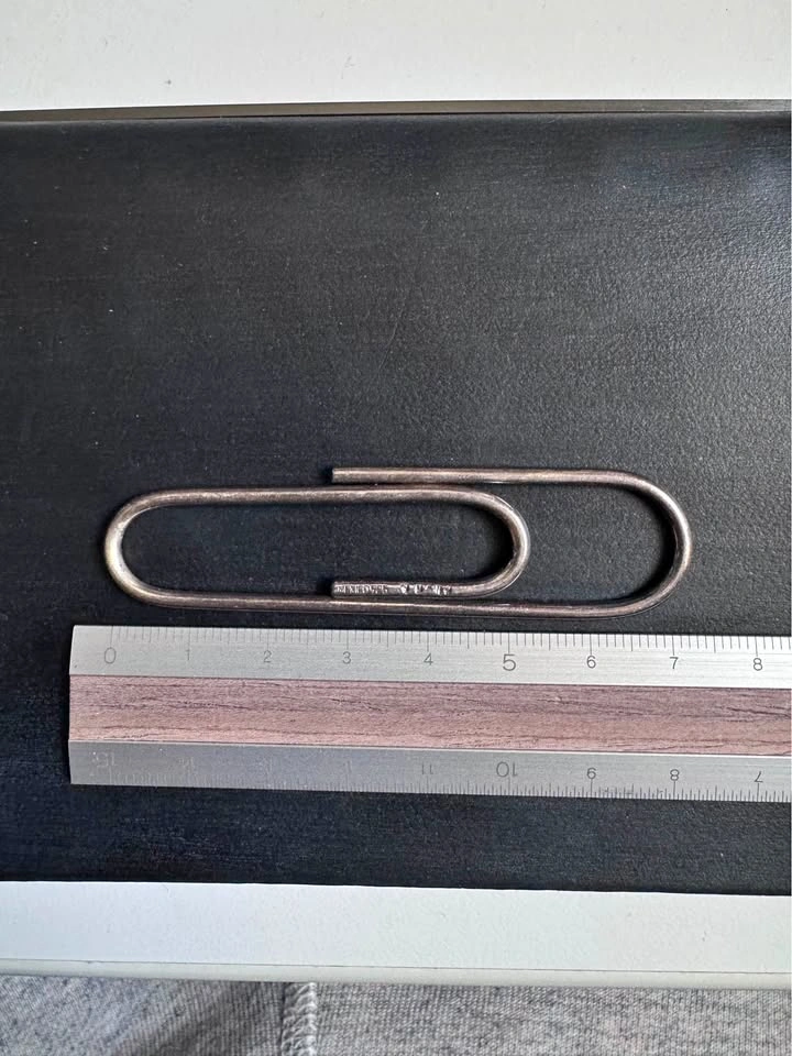 Sterling Silver .925 Paper clip Book mark