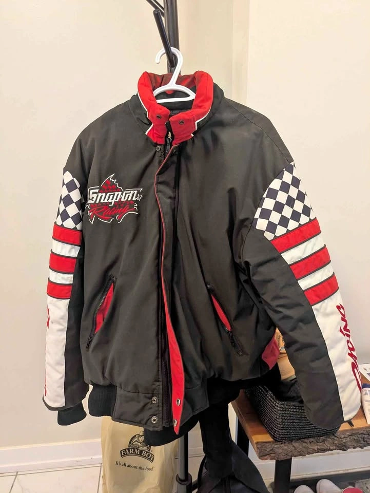 Vintage 90's Choko Snap-On Warm Winter Bomber Jacket