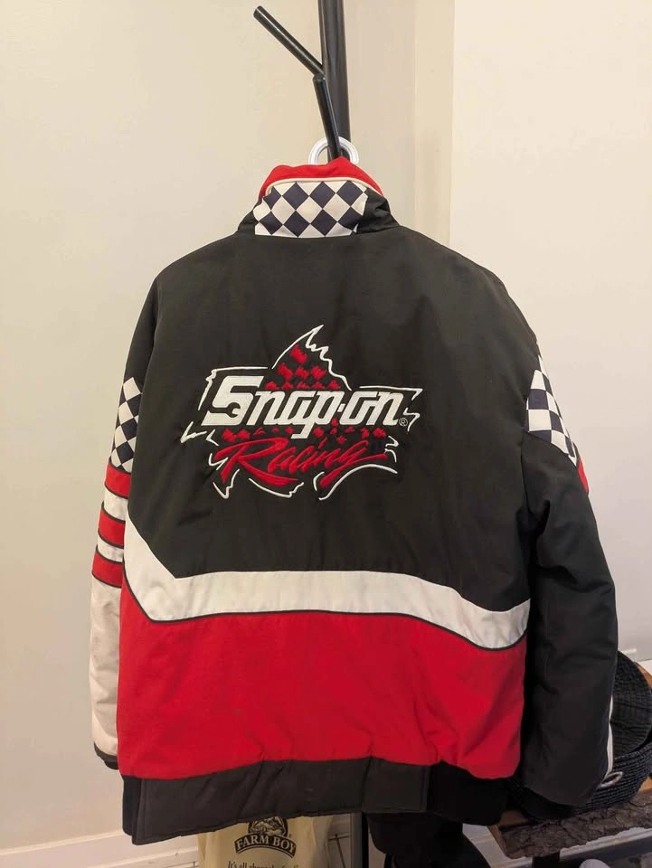 Vintage 90's Choko Snap-On Warm Winter Bomber Jacket - photo 2