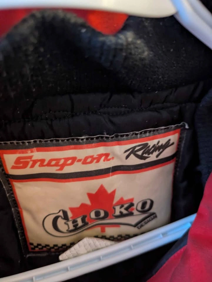 Vintage 90's Choko Snap-On Warm Winter Bomber Jacket - photo 4