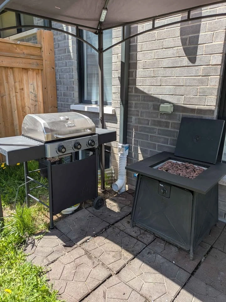 Backyard Gazebo, Barbeque & Fire Pit Set - photo 2