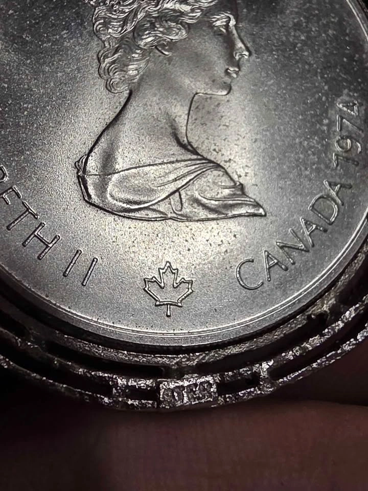 Sterling Silver Montreal 1976 Olympic Pendant Necklace - photo 3
