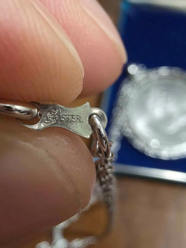 Sterling Silver Montreal 1976 Olympic Pendant Necklace - photo 4