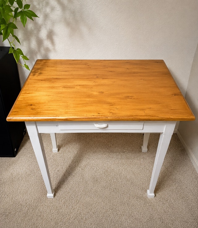 wooden table