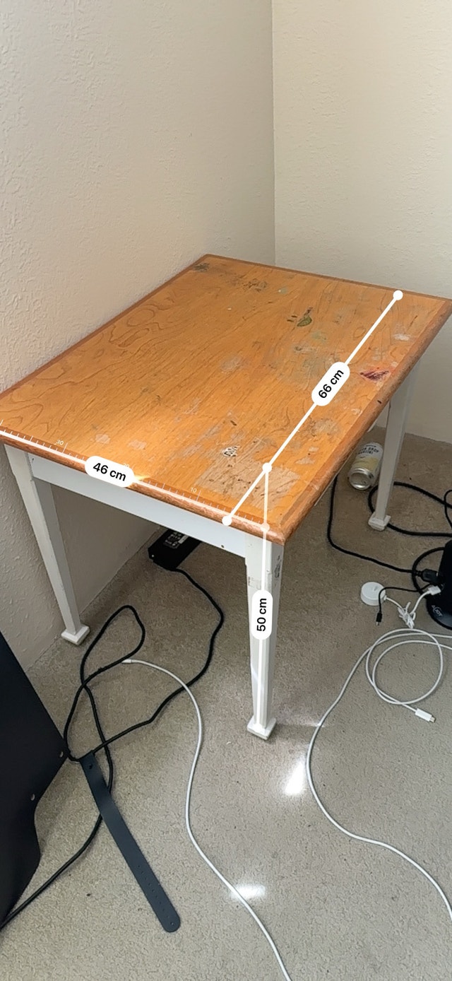 wooden table - photo 2