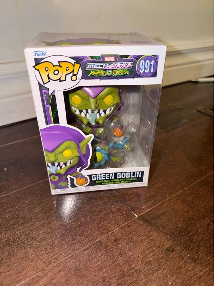 Funko Pop! Marvel Mech Strike Monster Hunters Green Goblin #991