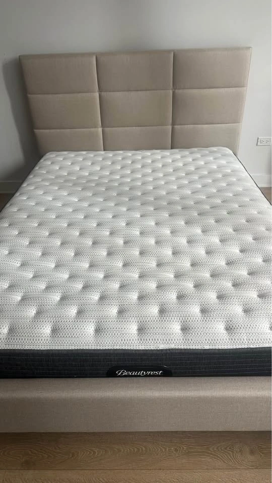 Queen Bed Frame & Mattress – Great Condition - photo 2