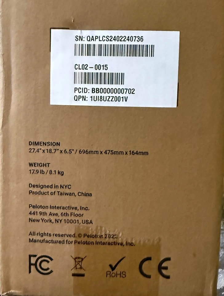 NEW OEM Peloton Bike+ 23.8” Rotating Touchscreen Display - photo 3