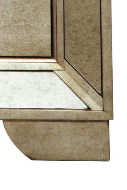 Pulaski Farrah Queen Bedroom Set - Metallic Mirror Panel - photo 3