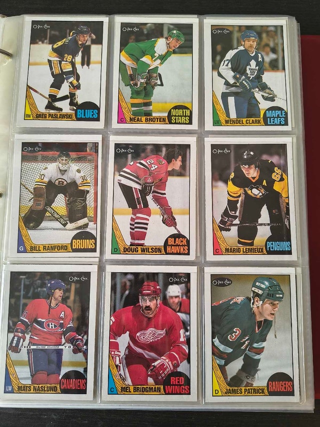 1987-88 O-Pee-Chee NHL Hockey Card Collection - photo 3