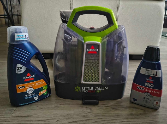 Bissell Little Green ProHeat Portable Carpet Cleaner - photo 2