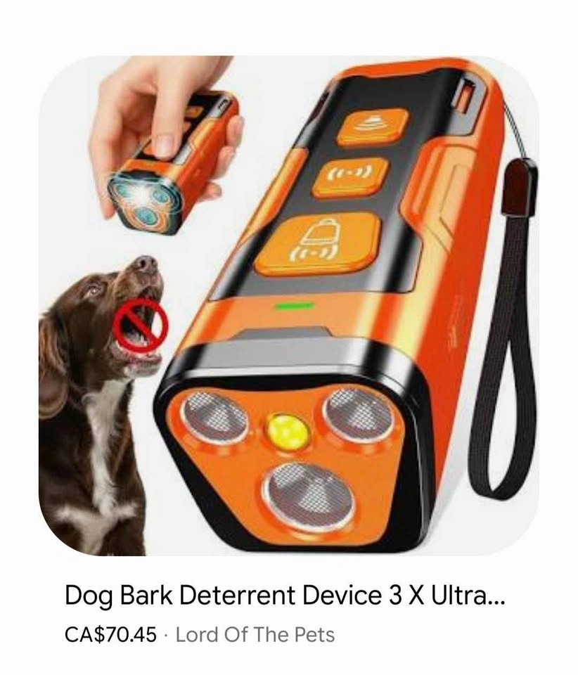 Handheld Ultrasonic Dog Trainer & Anti-Bark Device (TZ-U68) - photo 3