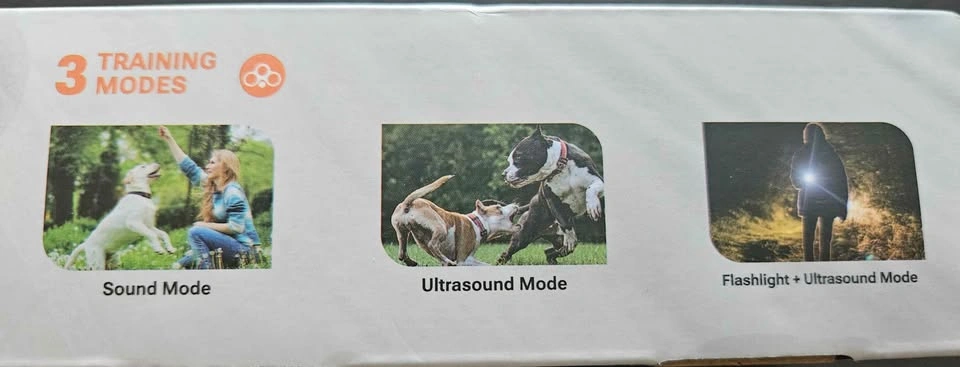 Handheld Ultrasonic Dog Trainer & Anti-Bark Device (TZ-U68) - photo 5