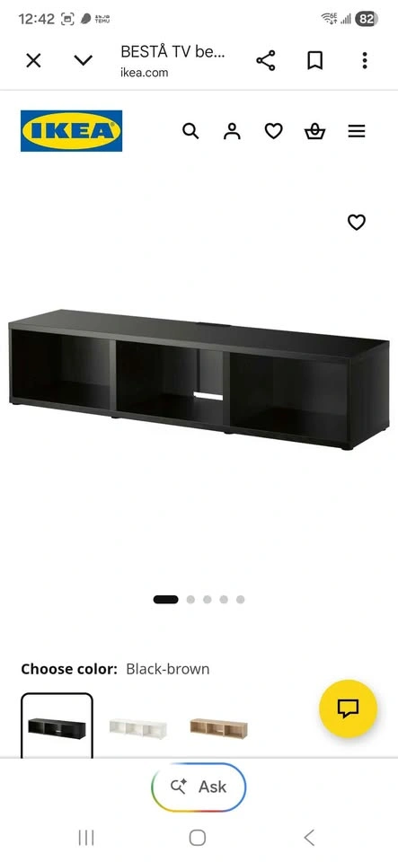 IKEA Besta TV Stand for 26 to 72 inch TVs - photo 2