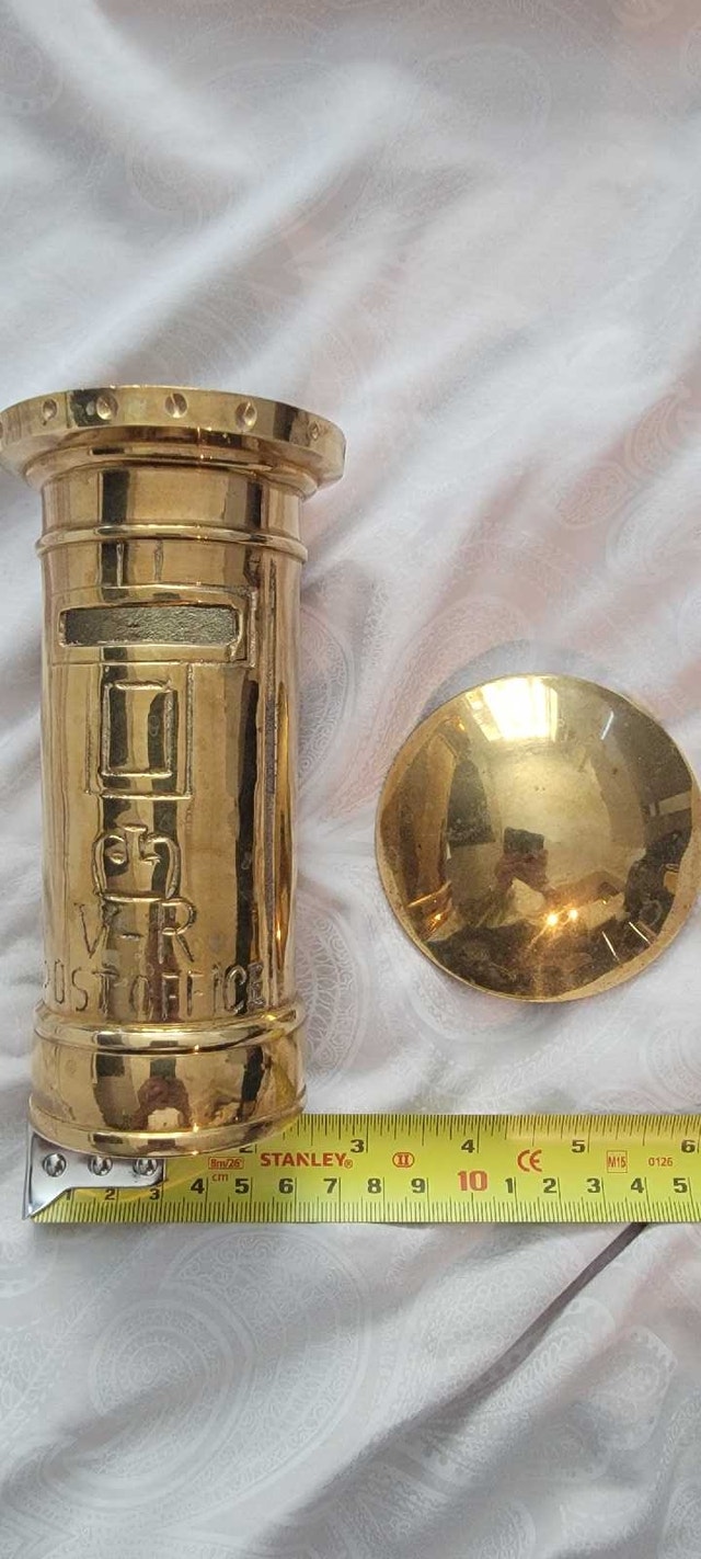Brass piggy bank - photo 2