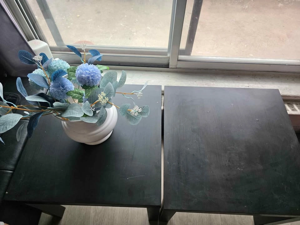2 IKEA Square Side Tables - photo 4