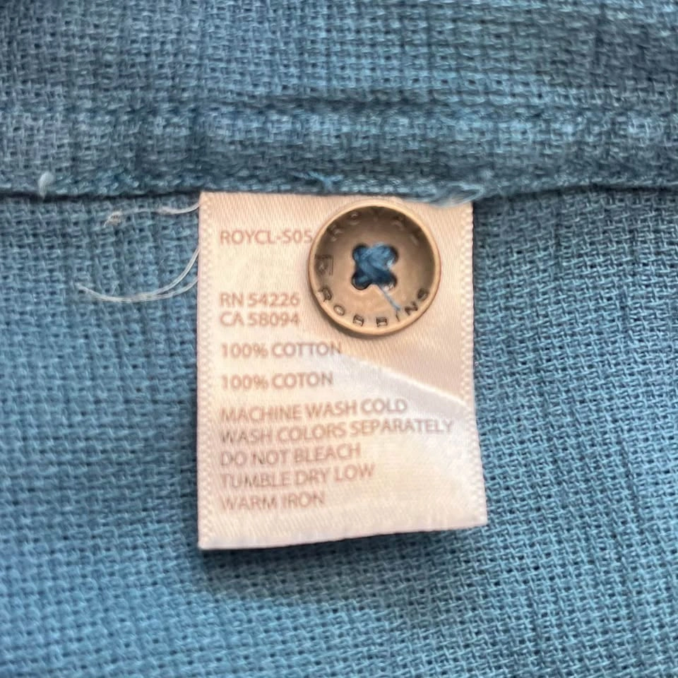 Royal Robbins XL Blue Short Sleeve Button Up Shirt - photo 3