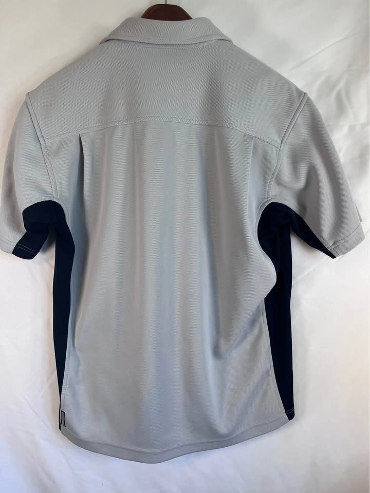 Vintage Boardroom gray black short sleeve Charlie Harper shirt X - photo 2