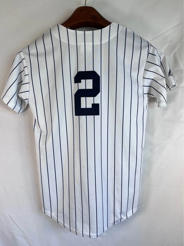 Vintage Majestic Derek Jeter #2 Yankees Jersey - Youth Large - photo 2