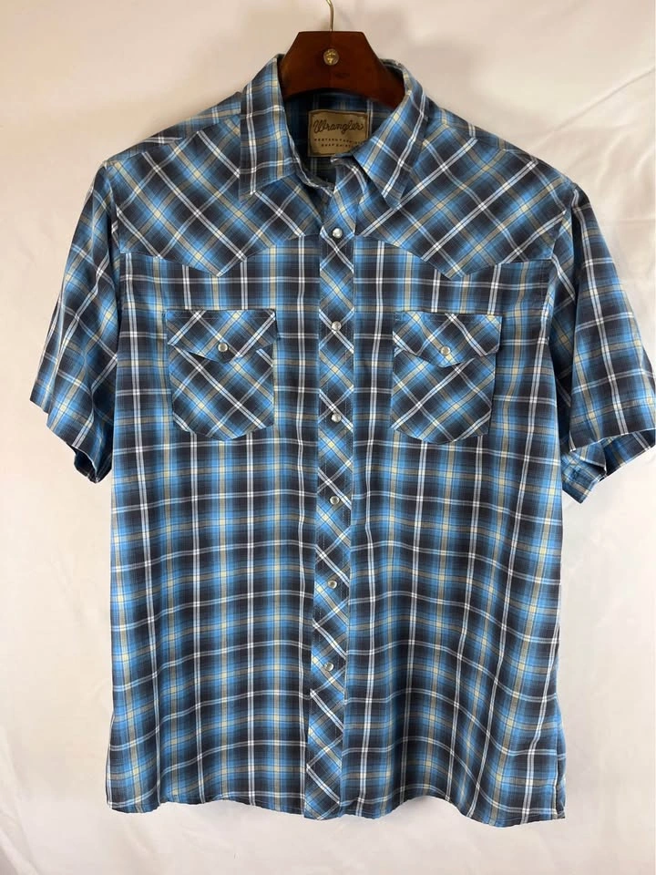 XL Wrangler Pearl Snap Western Shirts - 2 Pack - photo 2