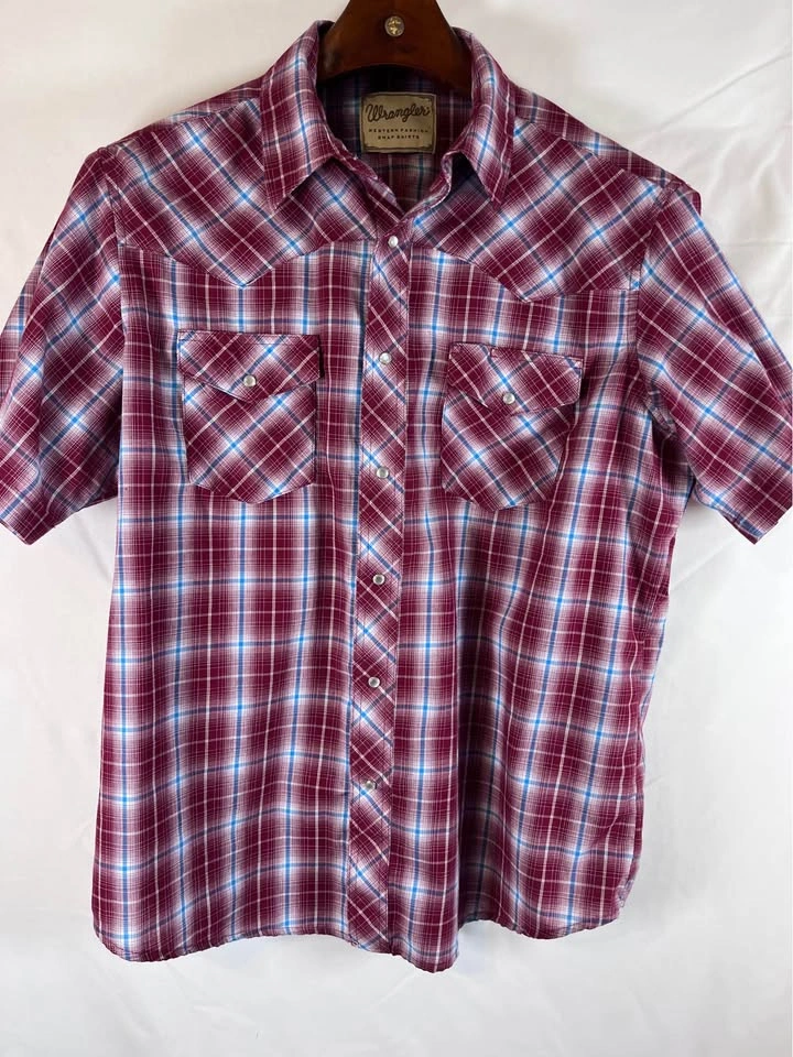 XL Wrangler Pearl Snap Western Shirts - 2 Pack - photo 3