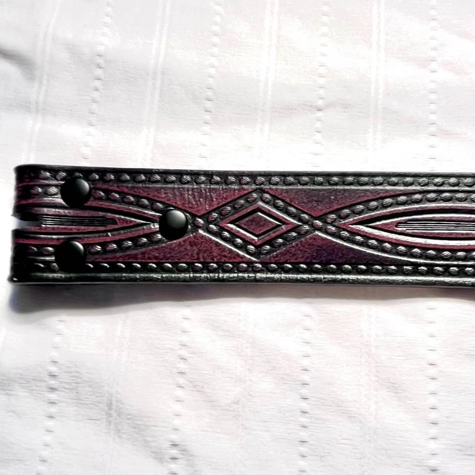 Men’s XL Stampede Bundle - 3 western shirts and a tooled leather - photo 5