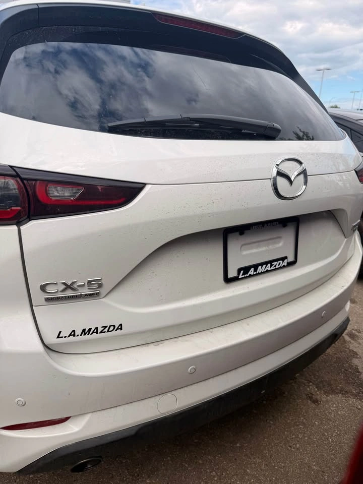 2023 White Mazda CX-5 Signature AWD - photo 5