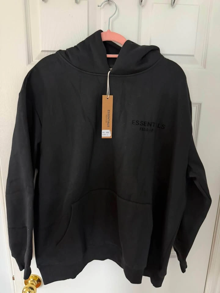 Selling Fear of God Essentials hoodies in black and grey - photo 2