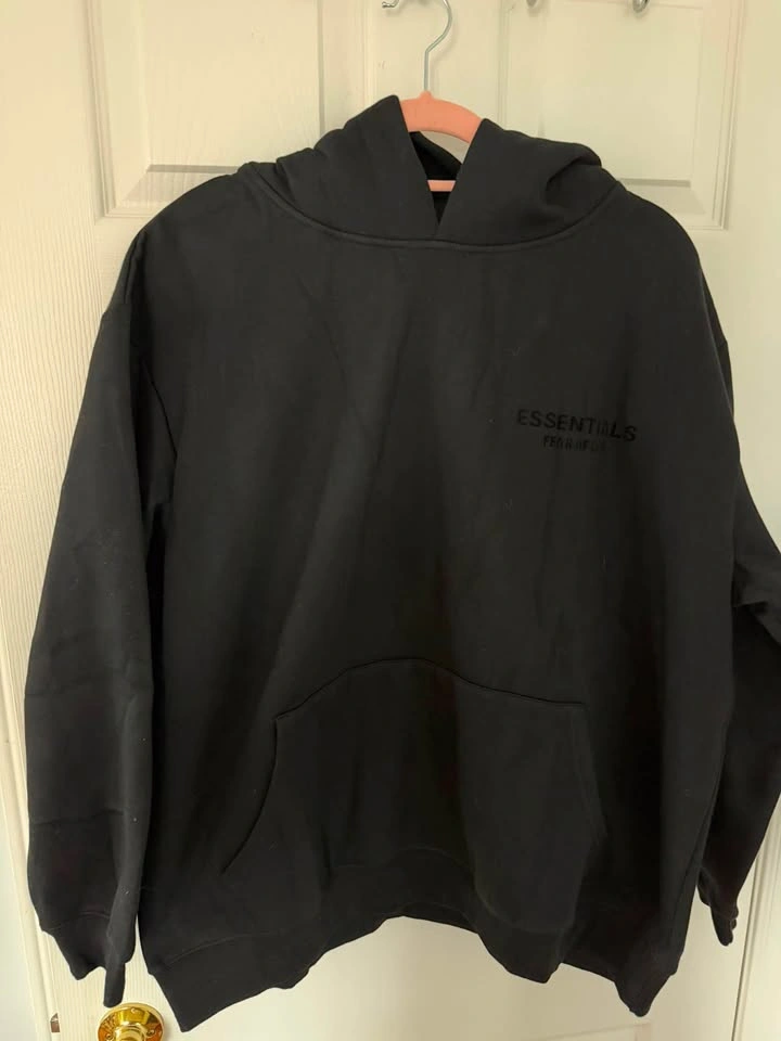 Selling Fear of God Essentials hoodies in black and grey - photo 3