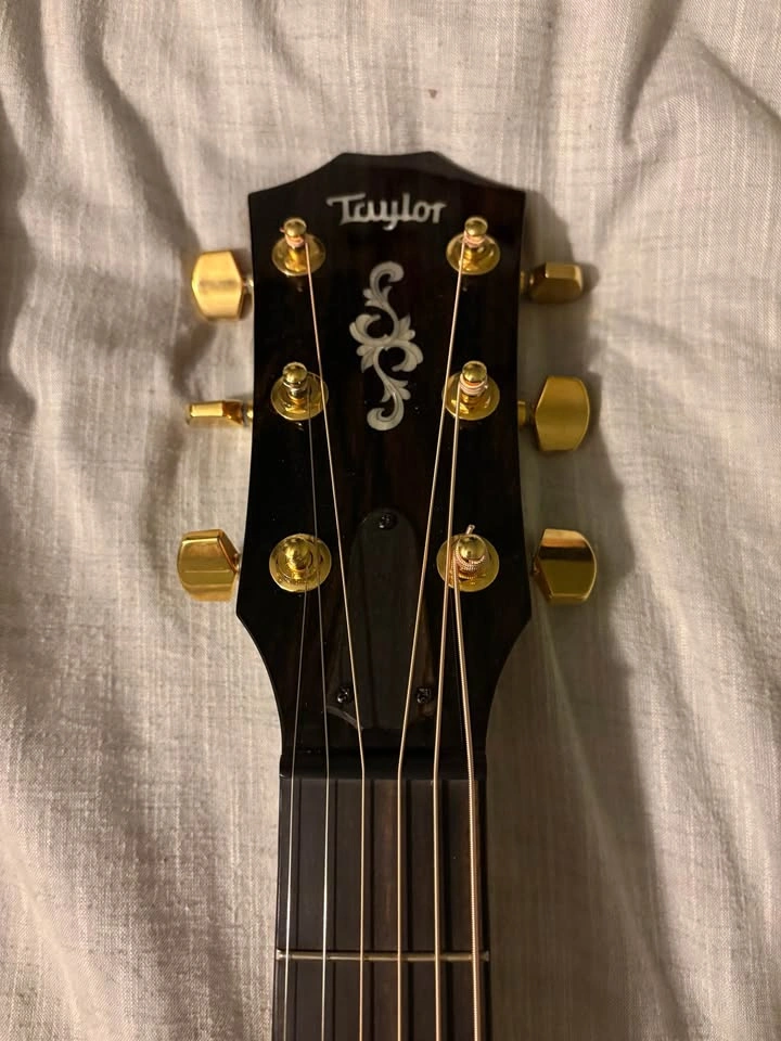 Left handed Taylor 414ce acoustic guitar - special edition - photo 2
