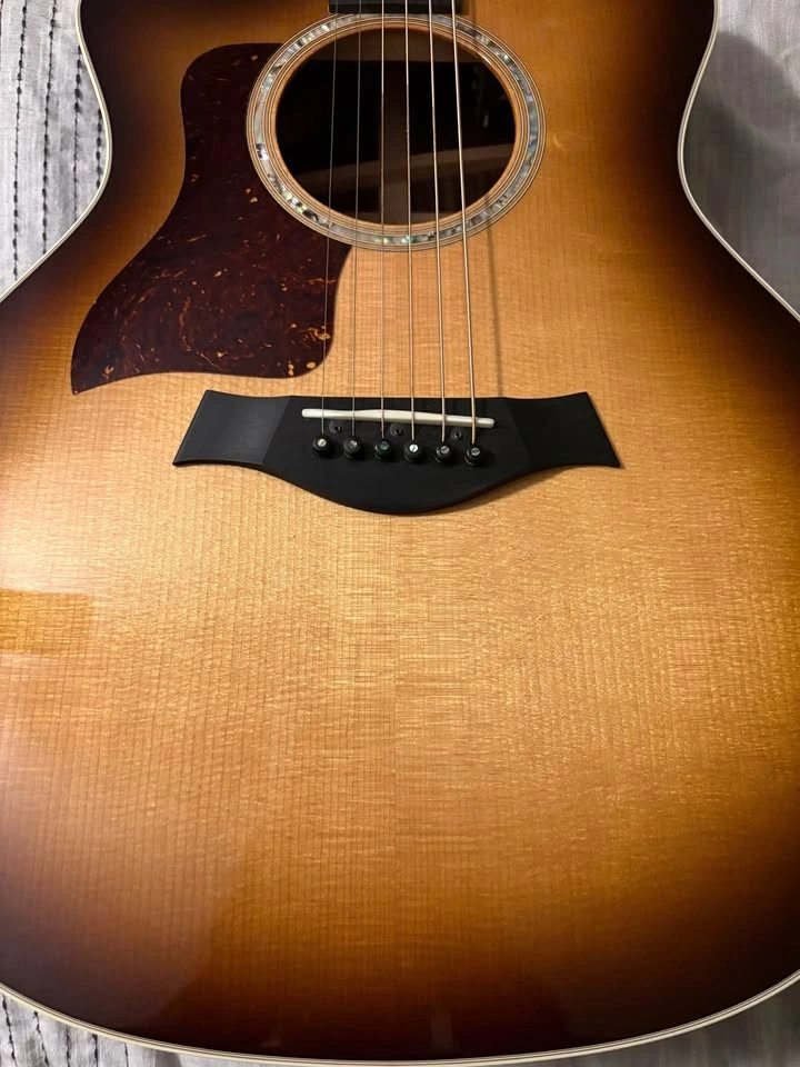 Left handed Taylor 414ce acoustic guitar - special edition - photo 5