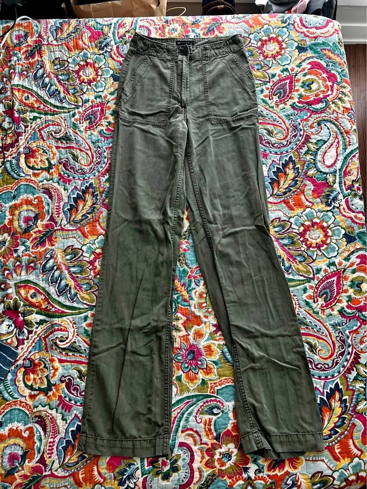 ASOS DESIGN Tall slouchy straight leg pants