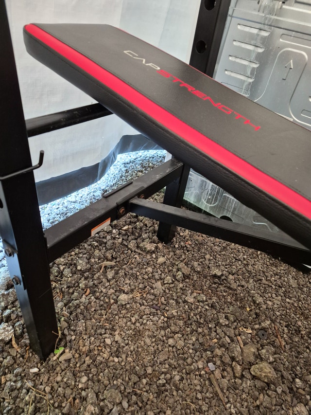 Cap Strength Benchpress Incline and Leg Press with Bar - photo 3