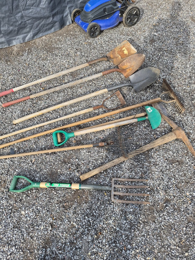 Yard tools garden hand tool SET landscaping #2 - photo 5