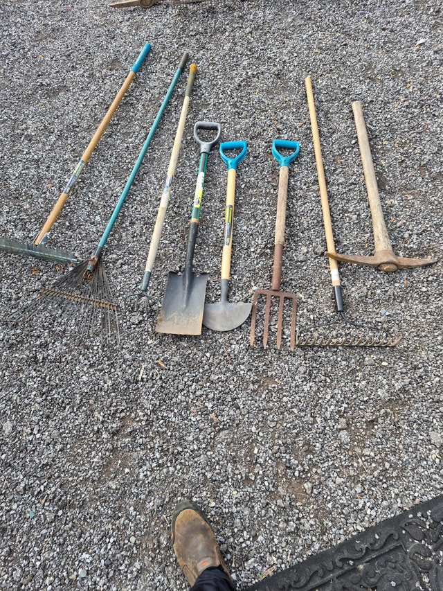 Yard tools garden hand tool SET landscaping 8