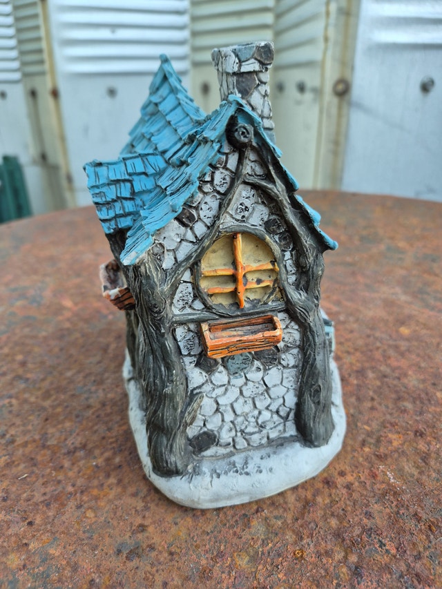 Bakery model house decor garden polyresin - photo 4