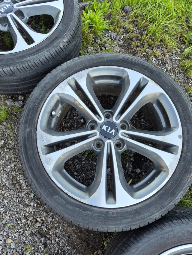 KIA wheels 17'' rims 5 x 114.3, 215/45R17 Tires - photo 4