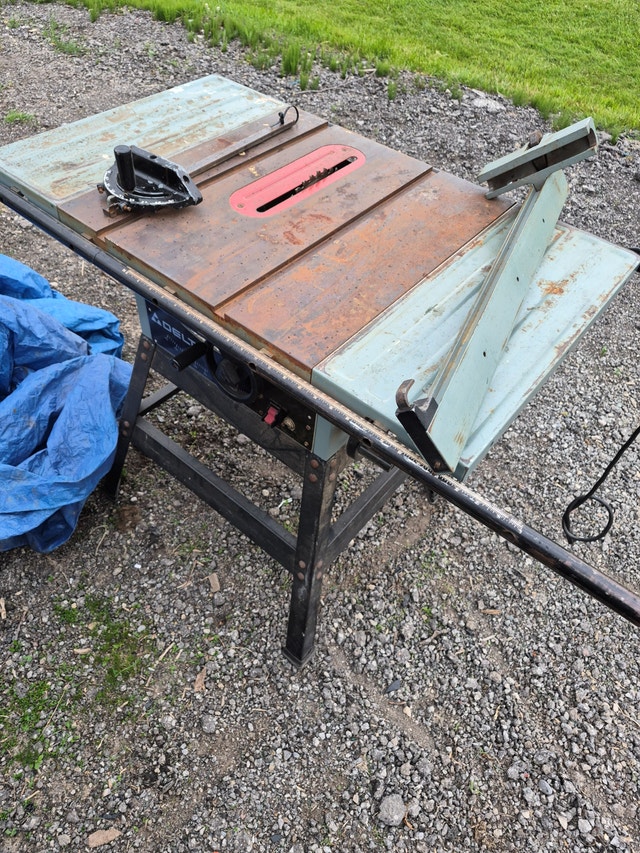 Delta 10 Table saw, stand & accessories 34-740C - photo 2
