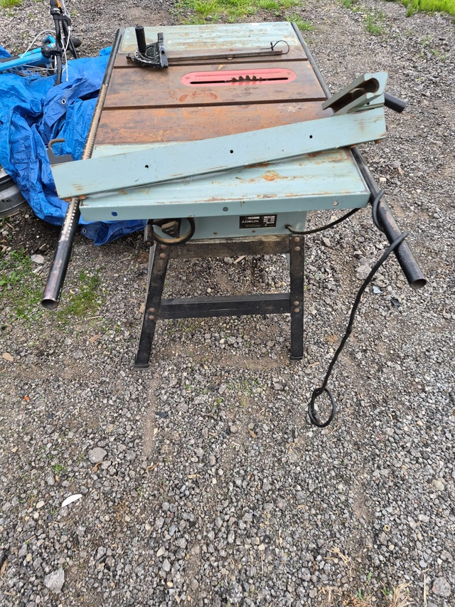 Delta 10 Table saw, stand & accessories 34-740C - photo 3