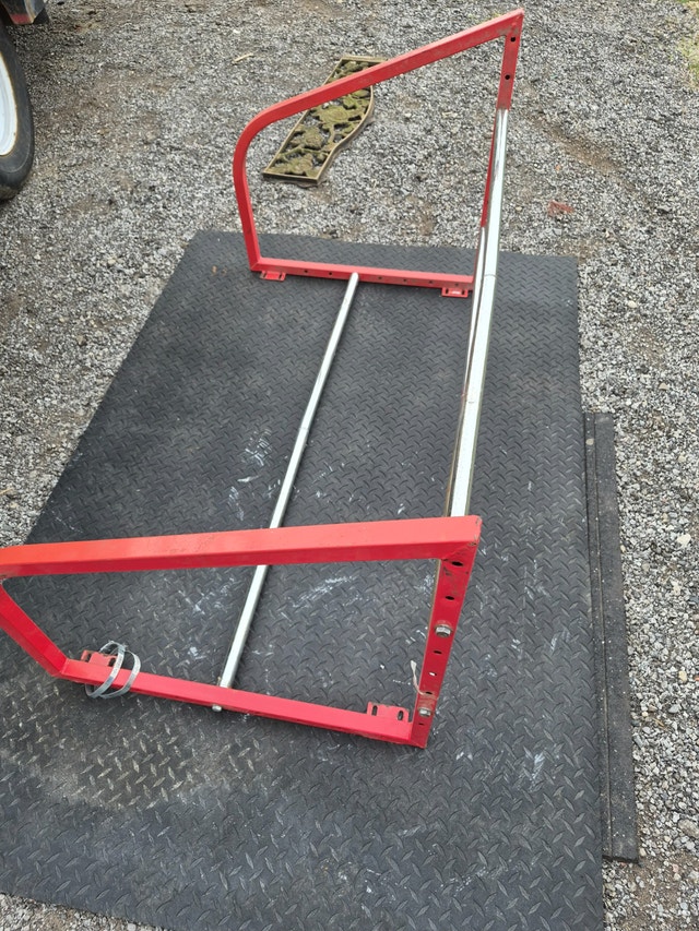 Wall mount Tire Rack Red wheel storage hanging tire loft